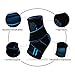 U-pick Ankle Brace for Plantar Fasciitis Support, Compression Sock Adjustable Strap for Heel Spur Achilles Tendonitis & Perineal Tendonitis & Sprained Ankle, Heel Pain Relief (Single/Black)