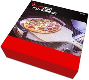 Amazon: FlashPoint - Grilling Pizza Stone - Tan : Patio, Lawn & Garden