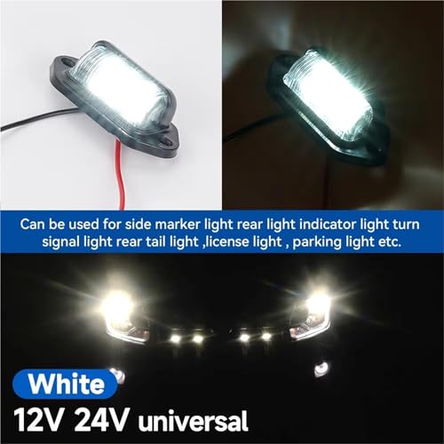 Luz de matrícula universal contra multas e ITV para camión y remolque 5