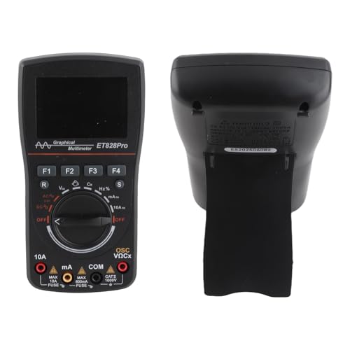 Image of ET828 pro Handheld Digital Oscilloscope Multimeter 1MHz 2.5Msps Portable Multifunction Tester for Electronics Lab
