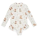 Photo Gallery mnsruu fox rabbit cute a girls long sleeve costumi da bagno con cerniera upf 50+ rashguard costumi da bagno, multicolore, 3 anni Photo Gallery mnsruu fox rabbit cute a girls long sleeve costumi da bagno con cerniera upf 50+ rashguard costumi da bagno, multicolore, 3 anni