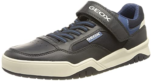Geox Jungen J Perth Boy B Sneakers, Navy Dk Blue, 31 EU