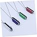 8Pcs Party favor decorate musical instrument Harmonica Necklace For Wear Unique Necklace charm child small necklace lightweight Toy Harmonica clothing pendant pupils