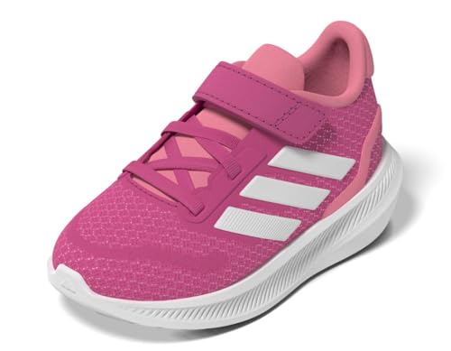 Image of adidas Baby Marvel Run Falcon 5 Elastic Lace & Strap Shoe