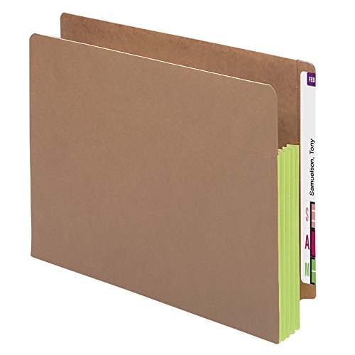 Smead-End-Tab-File-Pocket-Reinforced-Straight-Cut-Tab-3-12-Expansion-Extra-Wide-Letter-Size-Redrope-with-Green-Gusset-10-per-Box-73680