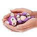 Fingerlings - Interactive Baby Monkey - Mia (Purple with White Hair) By WowWee