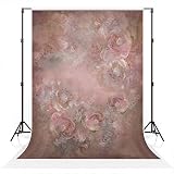 Kate 10×10ft Portrait Flower Photo Backdrop Abstract Photography Background Pink Photo Studio Props