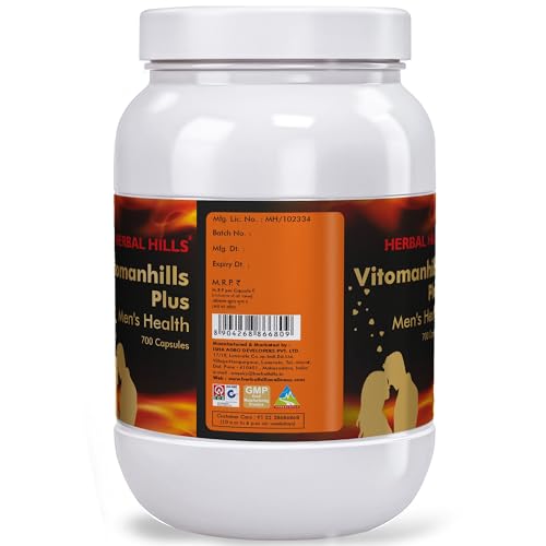 Image of Herbal Hills Vitomanhills Plus Capsule (700 Count Pack of 1)