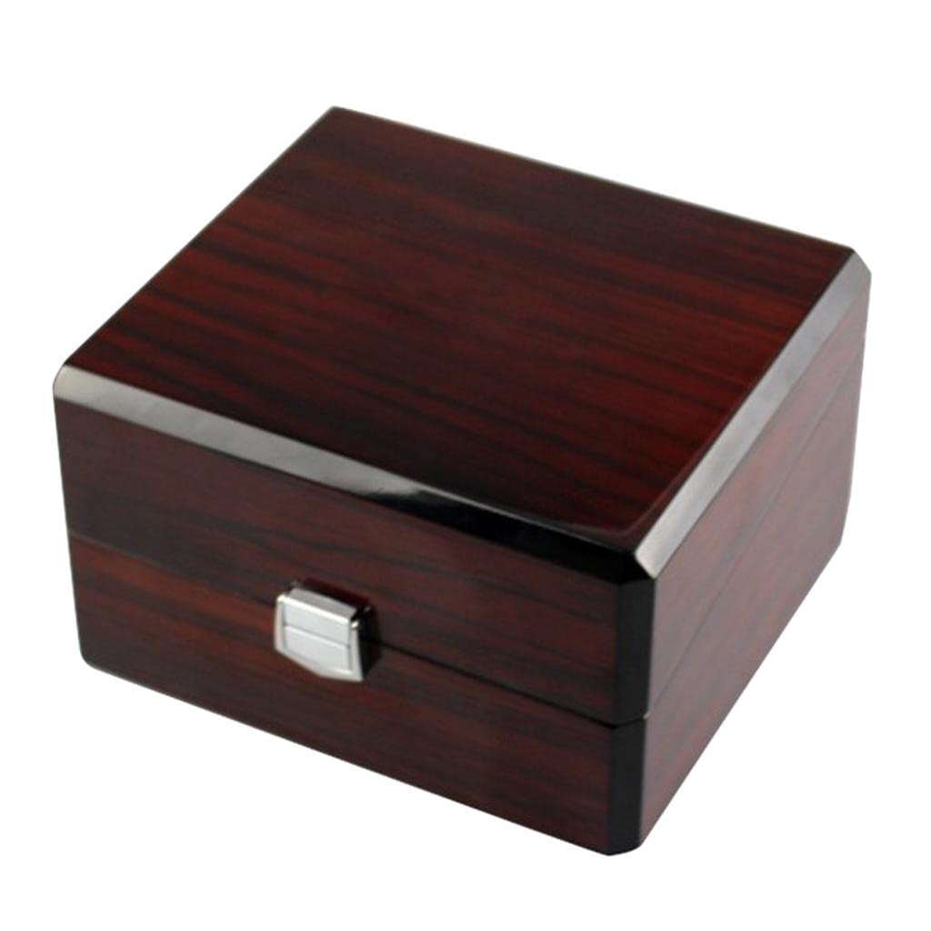 LOOM TREE® Premium Wooden Watch Box Single Gird Holder with Removable Cushion Showcase| Watches Parts & Accessories | Boxes Cases & Watch Winders (B09ZTSRYZR) Amazon Price History, Amazon Price Tracker