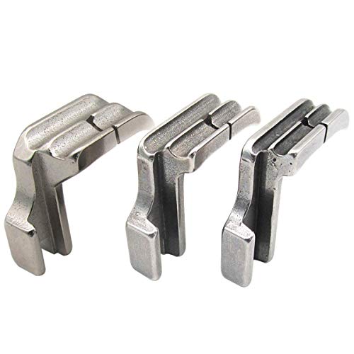 Pie prensatela doble dobladillo 1/8+3/16+1/4 CKPSMS miniatura 3