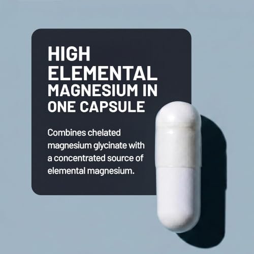 NatureWise Magnesium Glycinate 625mg, Sleep & Muscle Support, 90 Capsules - image 3