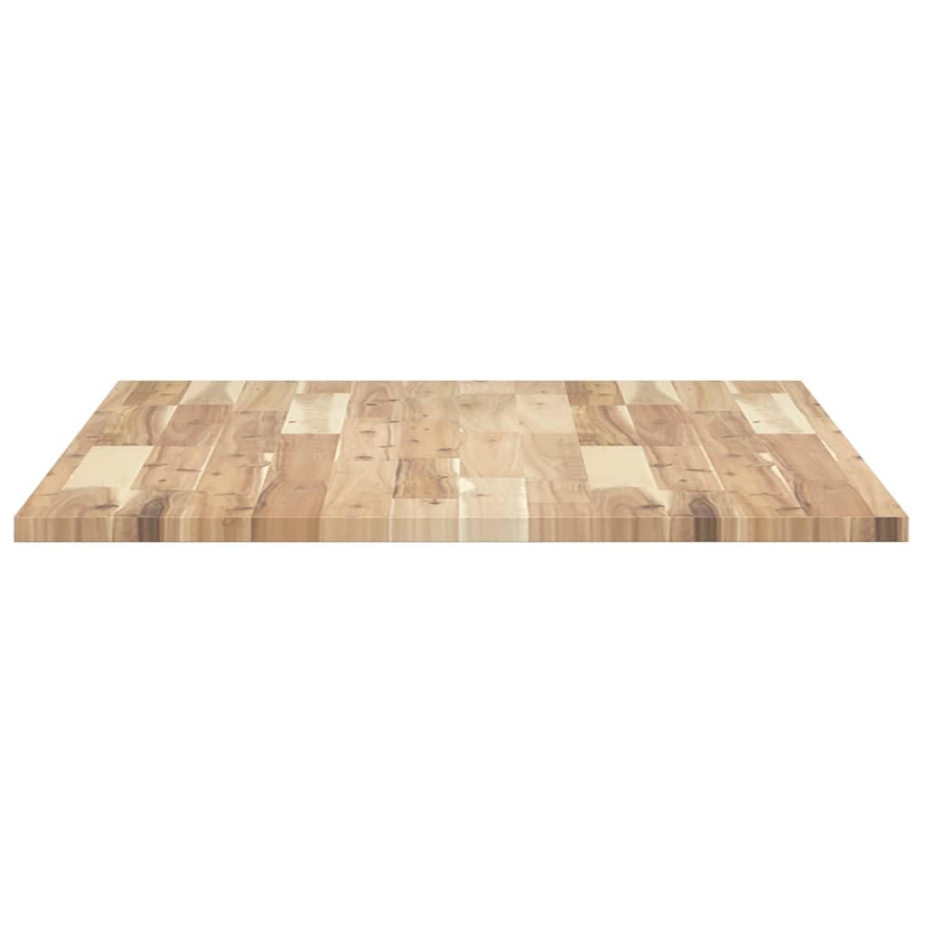 vidaXL Tablero de Mesa Rectangular Madera Maciza de Acacia 120x70x2 cm, Tablero de Mesa de Repuesto, Tablero de Mesa Rectangular, Tablero de Mesa Auxiliar