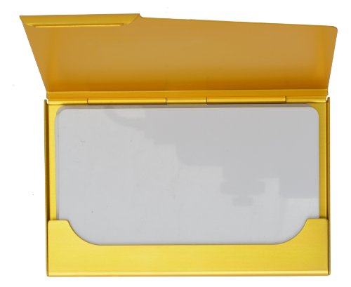 100% Aluminum Credit Card Holders Gold #COM001