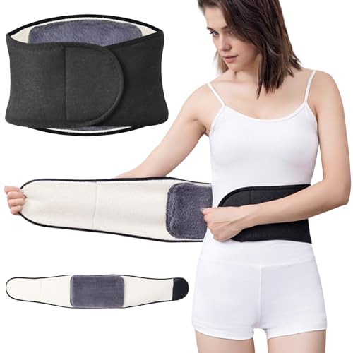 Cyiecw Kaschmir Nierenwärmer Damen, Winter Dicken Rückenwärmer Gürtel Herren, Unisex Nierengurt Wärmend Bauchwärmer mit Klettverschluss, Elastischer Nierenschutz Taillengürtel, 97-105cm (XL) Cyiecw Kaschmir Nierenwärmer Damen, Winter Dicken Rückenwärmer Gürtel Herren, Unisex Nierengurt Wärmend Bauchwärmer mit Klettverschluss, Elastischer Nierenschutz Taillengürtel, 97-105cm (XL)