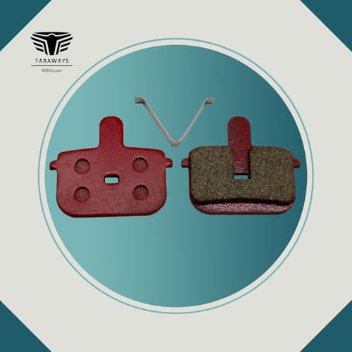 M365Lyon - Brake pads compatible with Kugoo Gbooster 11E Scooter, Red, 29.5x29mm - Image 4