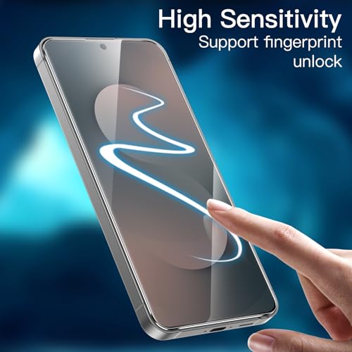 Image of JETech Screen Protector Guard for Samsung Galaxy S25 FE, 2+2 Pack | with Camera Lens Protector, HD Clear Tempered Glass, Anti-Scratch Protection, Easy Installation Tool
