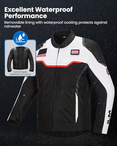 ILM Mesh Jacket with Waterproof Liner