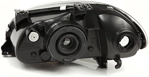 ZJTMJN For Honda Del Sol Crystal Head Lights Lamps W/Corner Signal JDM Black