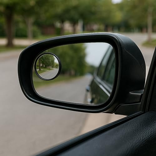 SteadMax 2 Pack Blind Spot Mirrors, HD Glass Wide Angle Convex Rearview Mirrors for Cars, Trucks, SUVs (2 Pack) - Image 6