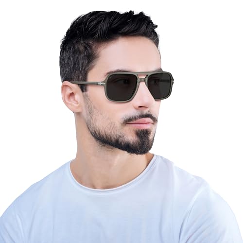 Image of Persol mens Po3328s Aviator Sunglasses