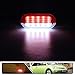 Mingrui test 2Pcs LED Courtesy Door Light for Volkswagen Beetle Golf MK3 MK4 Jetta MK3 MK4 White LED Courtesy Projector Under Door Warming Lamps