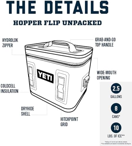 YETI Hopper Flip 8 Portable Cooler, Wetlands Camo - 1