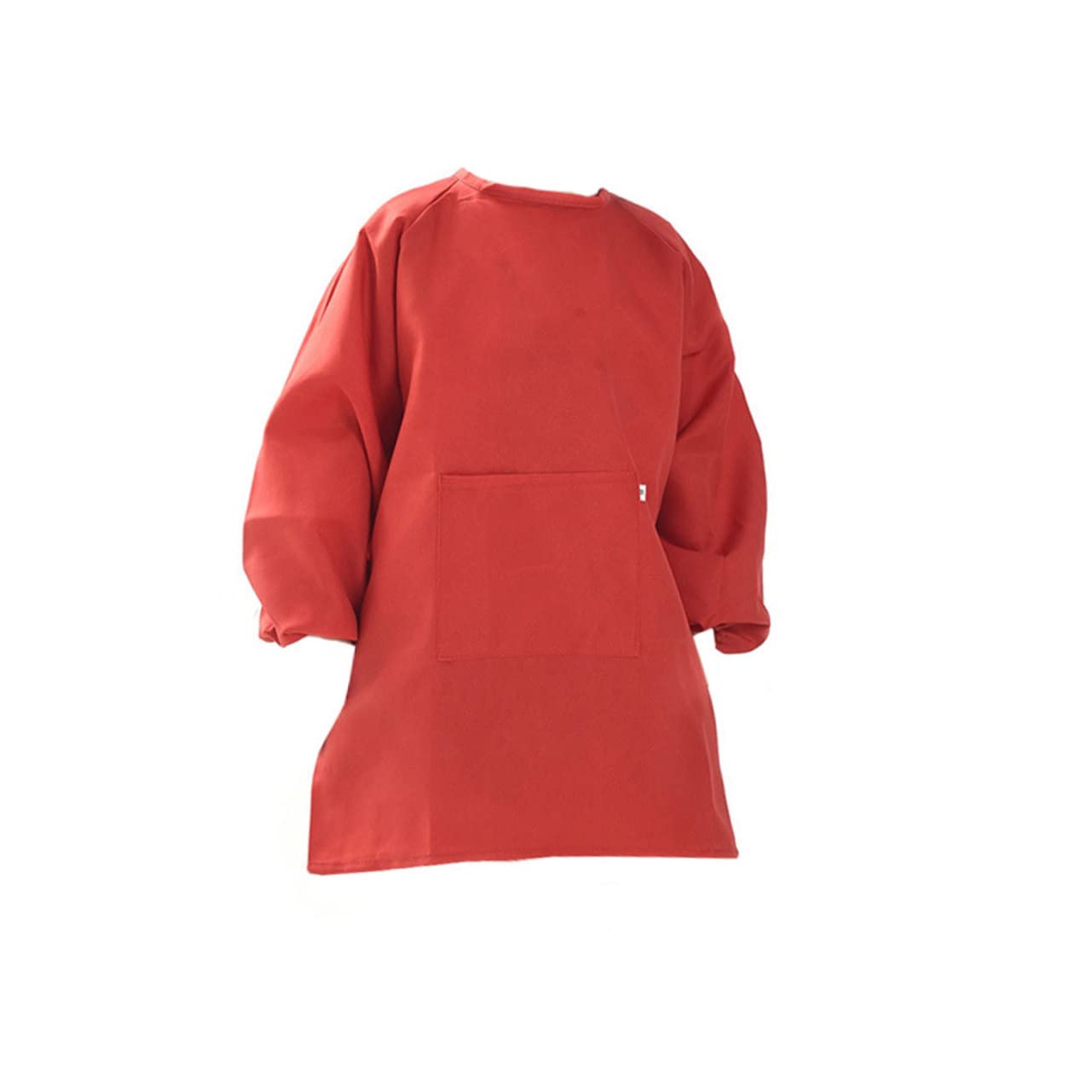 Abaodam 2piezas Delantal Infantil De De Manga Protector De Ropa Dibujar y Color Rojo