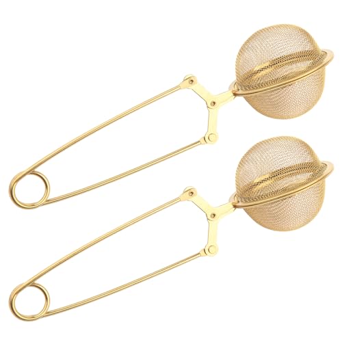 Luckyiren Snap Tea Ball Infuser with Handle...