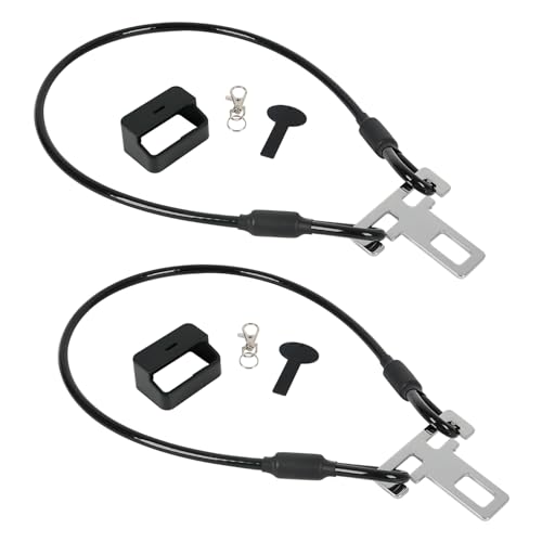 Antirrobo accesorios para autocaravana, 2 unidades de 60 cm, protección antirrobo, cerradura de puerta corredera de camping para caravanas, autocaravanas, furgonetas, vehículos comerciales (A)