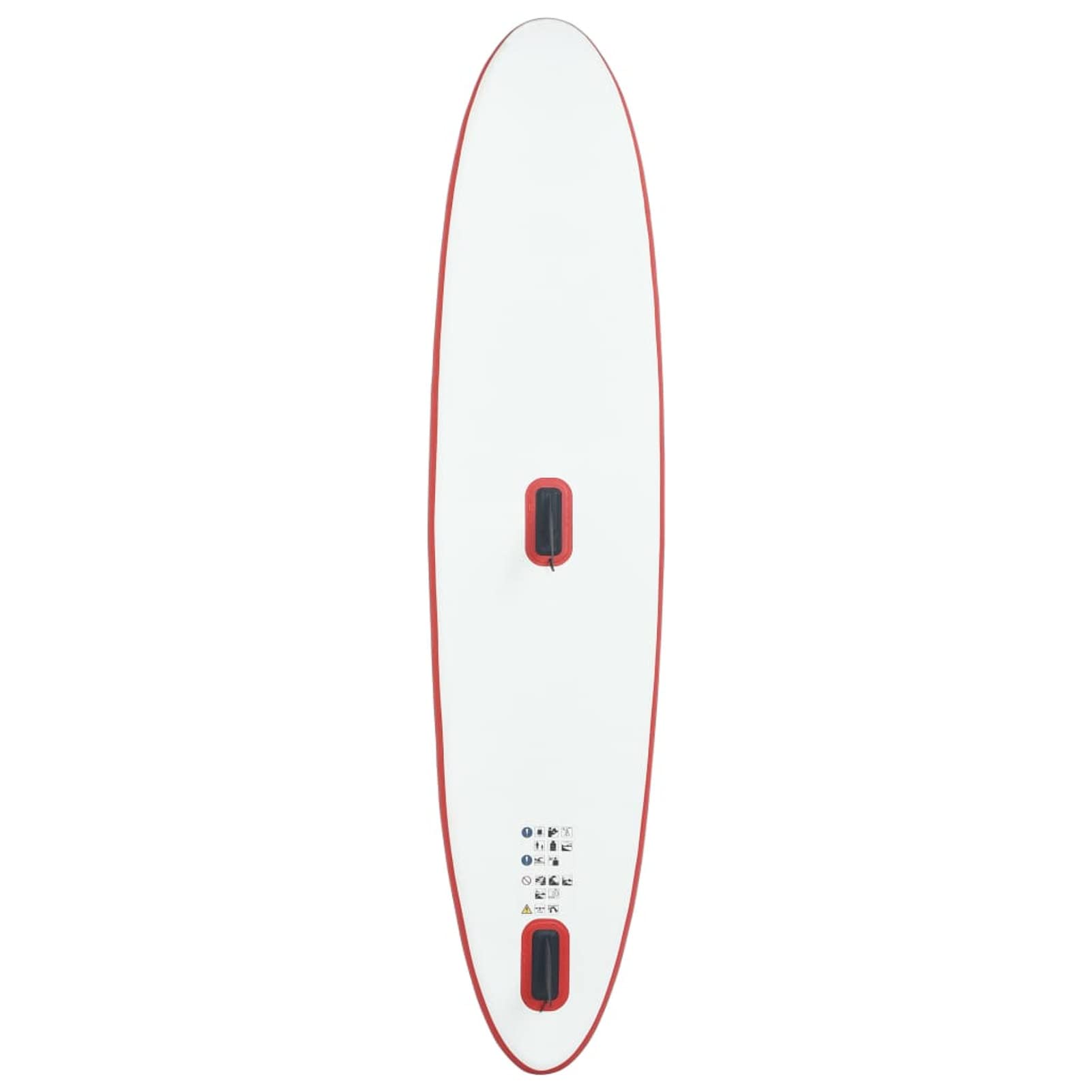 Zestaw nadmuchiwanych desek SUP z czerwonym i białym żeglarstwem, deska SUP i nadmuchiwana deska surfingowa, dla surferów produkty do sportów wodnych Surf-92209