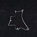 Replacement guitar pickguard for PRS SE flat-top, 1-ply Clear Transparent