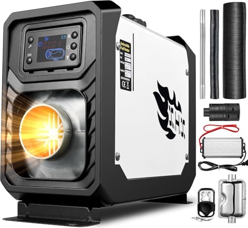 [2026 Version] ROKKIT 8KW Diesel Heater, 110V/12V All-in-One...