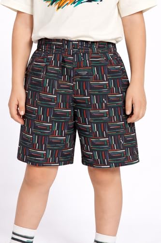 Image of DYCA by Bodycare Kids Cotton Shorts for Boys & Girls | Soft Breathable Summer Shorts | Elastic Waist Casual| Print & Color May Very