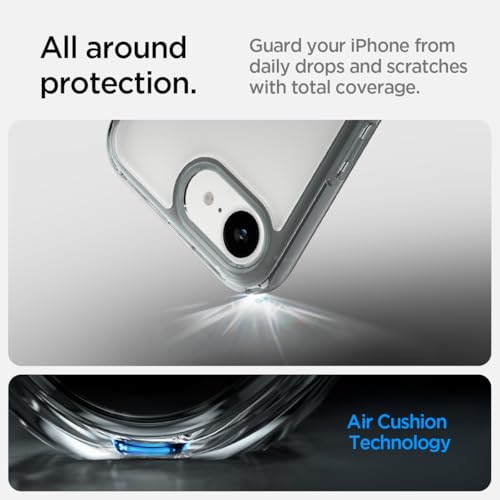 Image of Spigen for iPhone 17e / 16e Case, Ultra Hybrid [No Magnet Ring][Anti-Yellowing] - Space Crystal