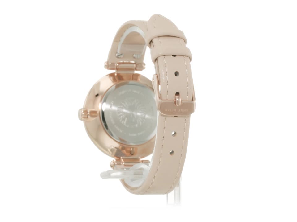 anne Amazon.com: Anne Klein Women's Leather Strap Watch : Clothing