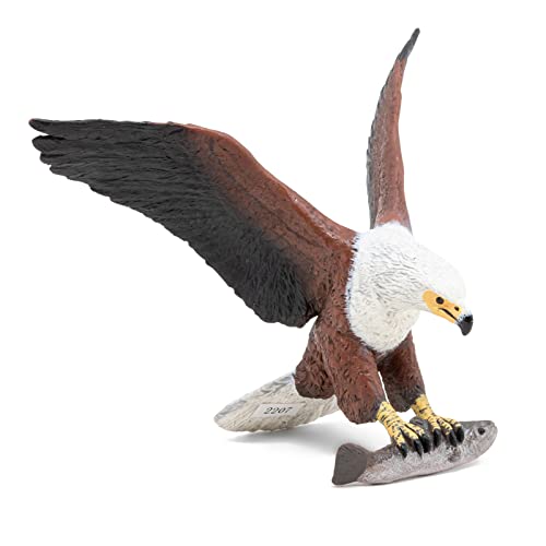 Papo - Figurine Peinte A La Main - La Vie Sauvage - Aigle pêcheur d'Afrique - 50282 - À Collectionner - pour Enfants - Filles et Garçons - A Partir de 3 Ans