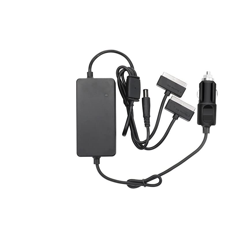 Caricabatteria da Auto for DJI Phantom 4 PRO Advanced Drone Batteria Telecomando Caricabatteria da Veicolo Ricarica Rapida da Viaggio Portatile all'aperto Accessori