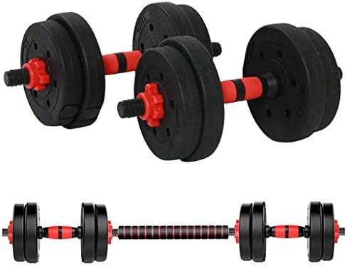 YUNIAO Adjustable Dumbbell Pair, Dumbbell Combination Environmental Dumbbell Barbell，for Strength Training, Weight Loss, Workout Bench, Gym Equipment, and Home (B SET)
