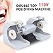 110V Polishing Machine Dental Polishing Lathe Table Polishing Grinder Laboratory Equipment Polishing Machine 3000Rpm for Jewelry Making, Woodworking, Dental, Handmade DIY