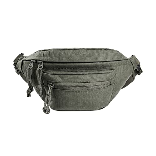 Tasmanian Tiger TT Modular Hip Bag Taktische Hüfttasche Molle kompatibel als EDC Tasche mit 3 Fächern (Steingrau-Oliv IRR) – Ansicht 2