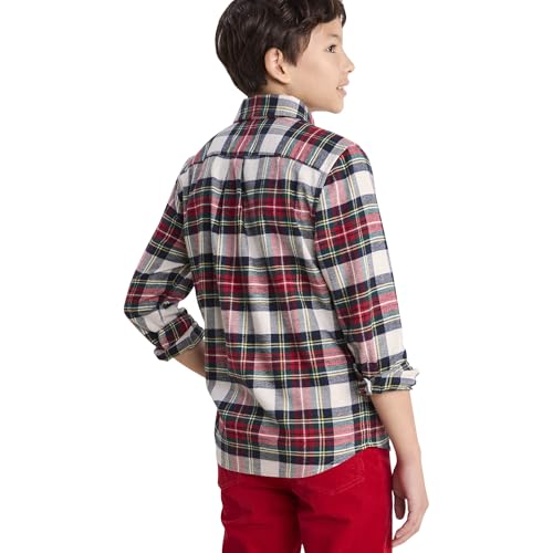 vineyard vines Boys' Vineyard Flannel Plaid Shirt2