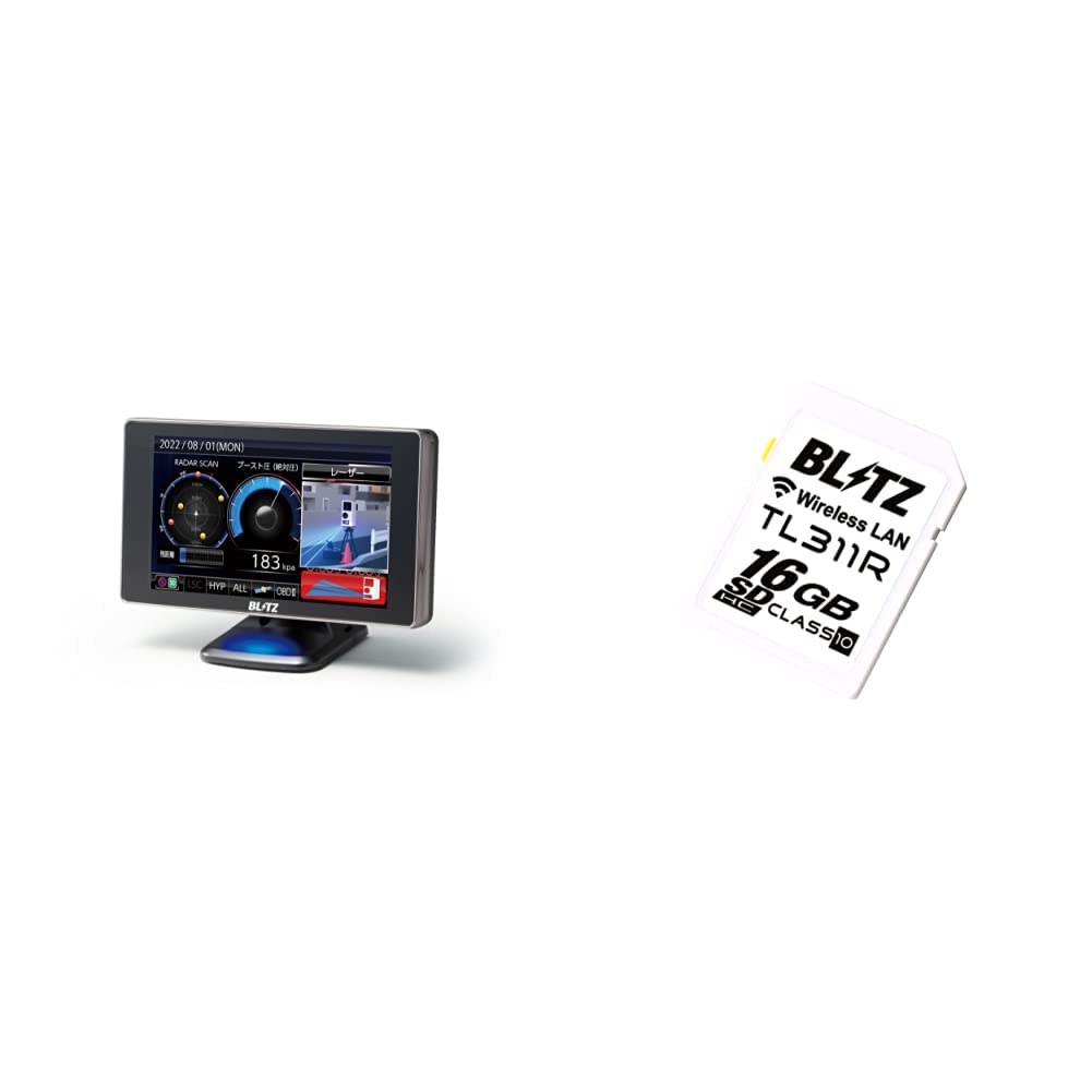 ブリッツ レーザー＆レーダー探知機 TL401R GPS 移動式小型オービス 
