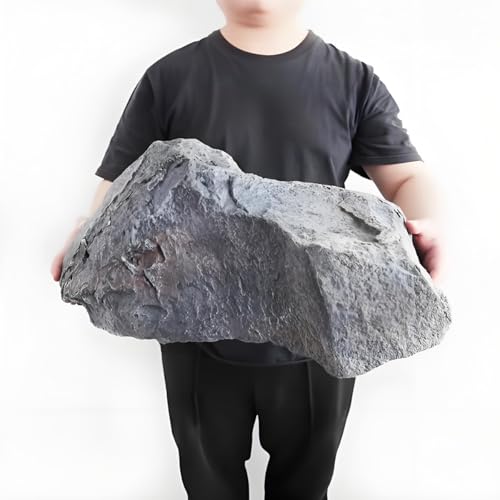 Non-Hollow Artificial Fake Rock, PU Foam Artificial Landscape Boulder, Realistic