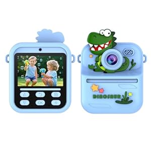 Generisch S1 Sofortbildkamera mit Dualobjektiv Blau