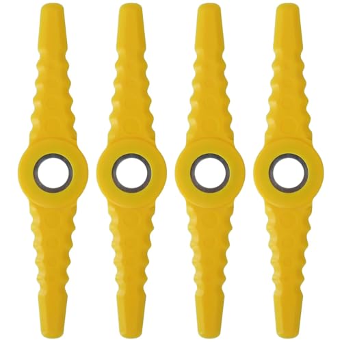 Gxcdizx [2025 New 4-Pack SB601RB Replacement Sharp Blades for Sun Joe Weed Wacker Blade Electric Trimmer Edger Blades for SB600E, SB601E and SB602E
