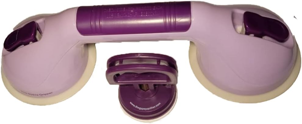 Gypsy Quilter - Bundle of The Original Gypsy Gripper and Little Gypsy Gripper 2-1/4in, Purple