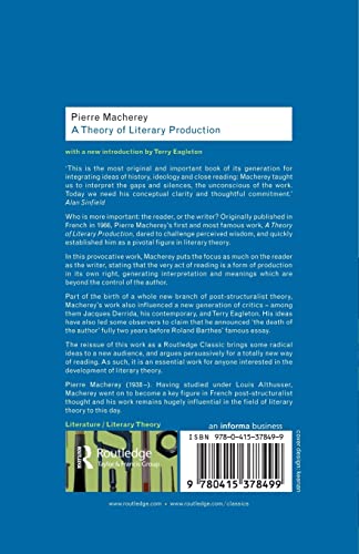 A Theory of Literary Production (Routledge Classics) - Image 2