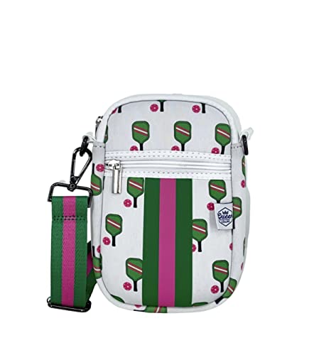 Crossbody tennis, pickleball crossbody, pickleball gift, tennis gift