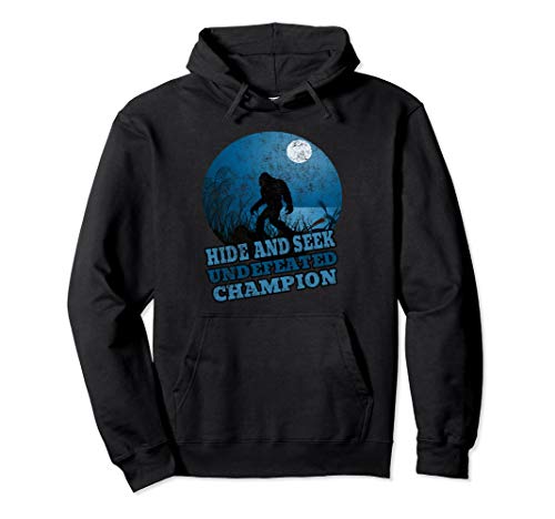 Hide & Seek Undefeated World Champion Bigfoot Sunset Pullover Hoodie