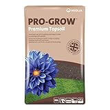 Pro-Grow 20L Premium Topsoil (Single Bag): Peat-Free 10mm fine Multipurpose Topsoil Compost for Gardening, Landscaping, Planting, topdressing, Building Raised beds & lawns